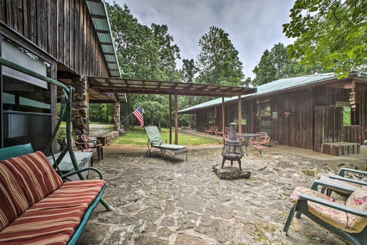 Pine Lodge Cabin On 450 Acres In Ozark Mountains Ponca Екстер'єр фото